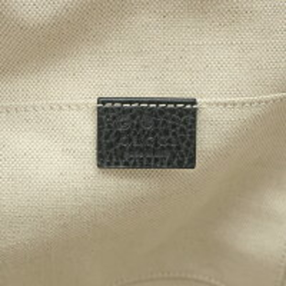 Gucci Backpack Interlocking Soho Chain Black Gg L… - image 8